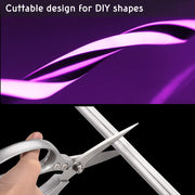 TheLAShop 120V IP65 Neon Rope Light App & RF Remote Color Changing 4-Wire RGBW Image