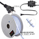 TheLAShop 120V IP65 Neon Rope Light App & RF Remote Color Changing 4-Wire RGBW Image