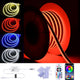 TheLAShop 120V IP65 Neon Rope Light App & RF Remote Color Changing 4-Wire RGBW, 50ft Image