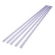 TheLAShop 3ft Clear Plastic U-Channels (11/16") Mounting 5ct. 18x8mm Image