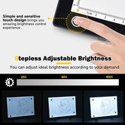 TheLAShop 14in Tracing Light Board for Drawing Paper Image