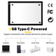 TheLAShop 14in Tracing Light Board for Drawing Paper Image
