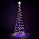 TheLAShop 5ft LED Lighted Spiral Christmas Tree Battery Operated, RGBY, 1ct/pk Image