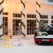 TheLAShop 5ft LED Lighted Spiral Christmas Tree Battery Operated Image