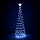 TheLAShop 5ft LED Lighted Spiral Christmas Tree Battery Operated, Cool White, 1ct/pk Image