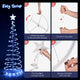 TheLAShop 5ft LED Lighted Spiral Christmas Tree Battery Operated Image