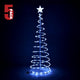 TheLAShop 5ft LED Lighted Spiral Christmas Tree Battery Operated, Cool White, 5ct/pk Image