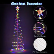 TheLAShop 6ft LED Spiral Christmas Tree USB Powered Image
