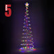 TheLAShop 6ft LED Spiral Christmas Tree USB Powered, RGB, 5ct/pk Image