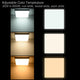 TheLAShop Square Ceiling Light Fixture Flush Mount Dimmable Remote 36W Image
