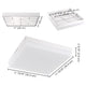 TheLAShop Square Ceiling Light Fixture Flush Mount Dimmable Remote 36W Image