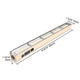 TheLAShop Magnetic LED Light Bar Rechargeable Hanging Work Light 16in Image