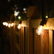 TheLAShop 200ft Outdoor Festoon String Light 100Bulbs 4x50ft 110V Image