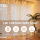 TheLAShop Curtain String Lights Chasing 8-mode Light Changing Image