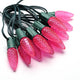 TheLAShop Faceted C9 LED Christmas Light Bulbs 25ct/pk Image