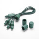 TheLAShop Splitter Connector Set(10) for Mini Outdoor String Lights, 3-Way Splitter Cable Image