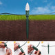 TheLAShop 100ft C9 Christmas Light Stringer for Pathway with Stakes Plugs Image