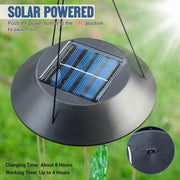 TheLAShop Solar Powered Hummingbird Wind Chime Image