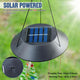 TheLAShop Christmas Tree Solar LED Light Wind Chime Decor Lighting Image