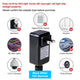 TheLAShop Deck Lighting 12V Adapter Transformer Connector Cable Image