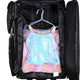 TheLAShop 28" Rolling Duffle Dance Bag with Garment Rack Travel Case Image