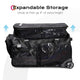 TheLAShop 28" Rolling Duffle Dance Bag with Garment Rack Travel Case Image