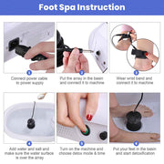 TheLAShop Ionic Detox Foot Bath Dual System with MP3 Player Image