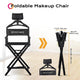 TheLAShop 28" Artist Makeup Chair Tall Directors Chair w or w/o Headrest Image