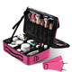 TheLAShop 14in 1200D Oxford Makeup Bag Train Case Organizer, Pink Image