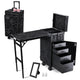 TheLAShop Rolling Makeup Station Hair Nail Workstation Drawers, CB Shadows Image