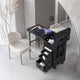 TheLAShop Rolling Makeup Station Hair Nail Workstation Drawers