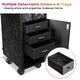 TheLAShop Rolling Makeup Station Hair Nail Workstation Drawers Image