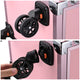 TheLAShop Rolling Makeup Station with Slide Drawers Detachable Pink Image