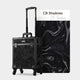 TheLAShop Pro Rolling Makeup Case Cosmetology Case, CB Shadows Image