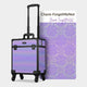 TheLAShop Pro Rolling Makeup Case Cosmetology Case, Charm ForgetMeNot Image