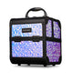 TheLAShop Makeup Train Case with Mirror - Mermaid, Rococo, CoyoteButtes, ForgetMeNot, Art Deco, Mermaid Purple Image