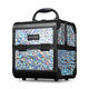 TheLAShop Makeup Train Case with Mirror - Mermaid, Rococo, CoyoteButtes, ForgetMeNot, Art Deco, Mermaid Silver Image