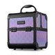 TheLAShop Makeup Train Case with Mirror - Mermaid, Rococo, CoyoteButtes, ForgetMeNot, Art Deco, Charm ForgetMeNot Image