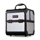TheLAShop Makeup Train Case with Mirror - Mermaid, Rococo, CoyoteButtes, ForgetMeNot, Art Deco, Pure ForgetMeNot Image