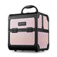 TheLAShop Makeup Train Case with Mirror - Mermaid, Rococo, CoyoteButtes, ForgetMeNot, Art Deco, Blush ForgetMeNot Image
