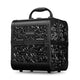 TheLAShop Makeup Train Case with Mirror - Mermaid, Rococo, CoyoteButtes, ForgetMeNot, Art Deco, Mermaid Black Image