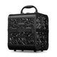 TheLAShop Makeup Train Case with Mirror - Mermaid, Rococo, CoyoteButtes, ForgetMeNot, Art Deco, Mermaid Black Image