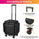TheLAShop Rolling Hairstylist Travel Bag 1680D Nylon Tools Organizer Image