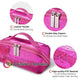 TheLAShop Waterproof Makeup Bag Organizer Glitter Brush Holder Image