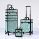 TheLAShop Rolling Makeup Case Set(3) - Mermaid, Rococo, CoyoteButtes, ForgetMeNot, Art Deco, CB Vitality Image