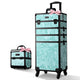 TheLAShop Rolling Makeup Case Set(2) - Mermaid, Rococo, CoyoteButtes, ForgetMeNot, Art Deco, CB Vitality Image