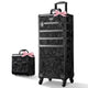 TheLAShop Rolling Makeup Case Set(2) - Mermaid, Rococo, CoyoteButtes, ForgetMeNot, Art Deco, CB Shadows Image