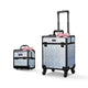 TheLAShop Pro Rolling Makeup Case Set(2) - Mermaid, RCC, CTB, FMN, AD, Mermaid Silver Image