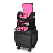 TheLAShop Hairstylist Travel Nail Polish Case with Barber Backpack Image