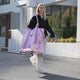 TheLAShop Large Rolling Tote Bag for Event Planner, Teacher, Artist Image